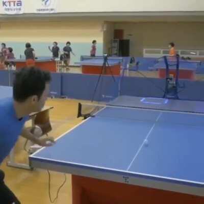 Professional Ping Pong training machine