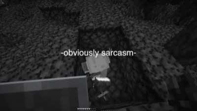 -obviously sarcasm-