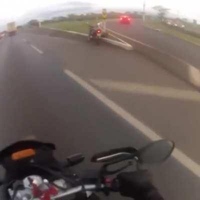 It's a three wheeler