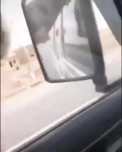 To break a side view mirror 😂