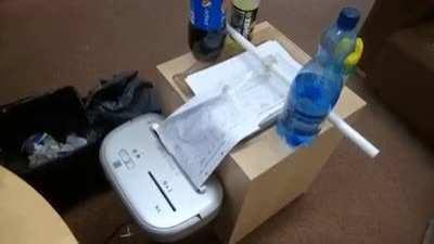 When you need to shred the whole stack but don't have time.