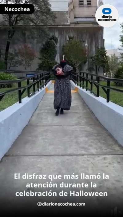 🎃 El mejor disfraz de Halloween fue en Necochea