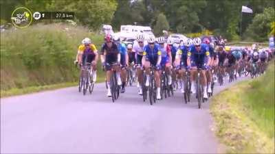 Two massive crashes at the first leg of the 2021 Tour the France.