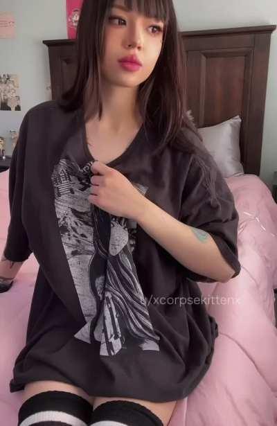 My version of a striptease