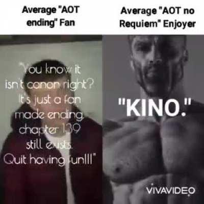 We get to enjoy AOT no Requiem while they get betrayed by Yams lol.