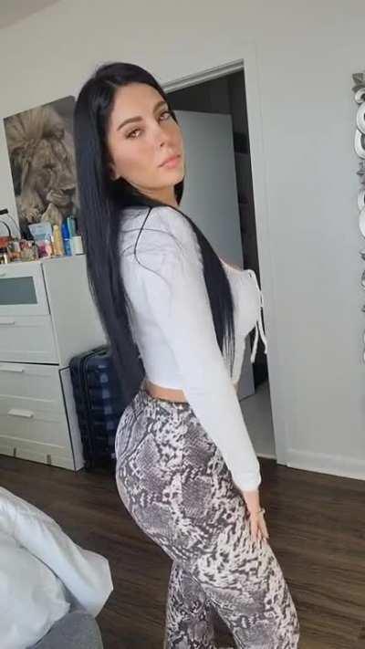 Foxy Ass Latina Milf in Multiple Flares (which is your fav?)