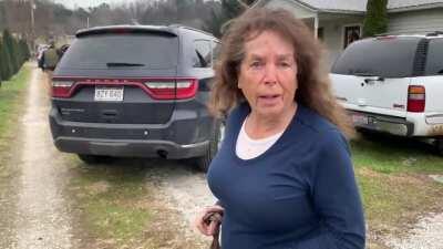 West Virginia Delegate Derrick Evans is taken into federal custody by the FBI for participating in the insurrection at the US Capitol. His grandmother thanks 