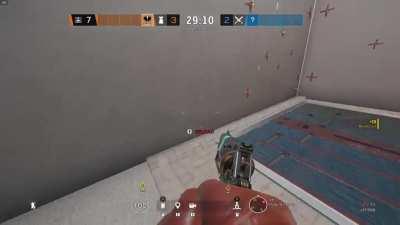 kaid trick on garage hatch in consulate