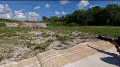 Diamondback AR10 Shooting: (You judge the recoil.....)