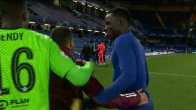 It makes sense for Hazard to be happy seeing again his old teammates. But still, it hurts. We lost an ucl semifinal and he had a poor performance.