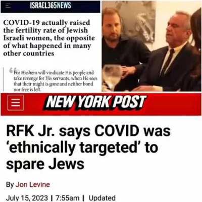 Jesuit Trained RFK Caught Spreading Antisemitic Disinfo