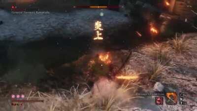 Everybody gangster until a real shinobi shows up.