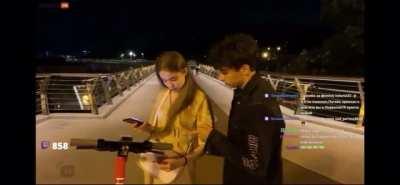 Instant karma for the sake of views