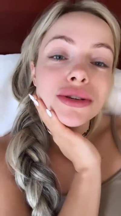 Liv just wanting to say 'Hello'