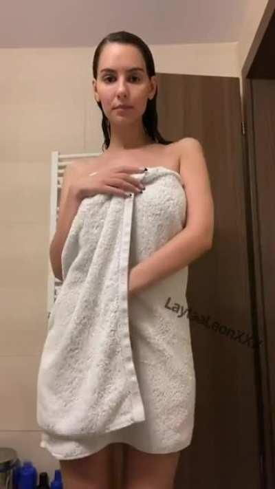 You might have to shower again 😜