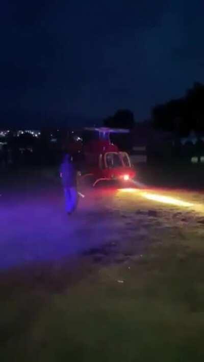 President of tequila Galindo, Gorge casillas being struck in head by propeller of helicopter this weekend .. many are speculating that he was shot.. what you guys think? Shot Or accident by helicopter