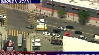 During a Citywide ICE Sweep in Los Angeles, a Police Unit Hit a Person Trying to Protect Their Community