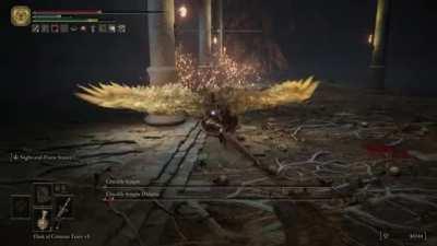 I'd seen a lot of videos of clutch message ratings. It finally happened to me at the end of a tough boss fight.