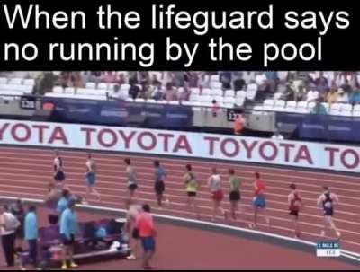 Cannon ball contest boys