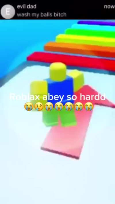 Roblax abey so hardd 😭😢😭😭😭😭😭