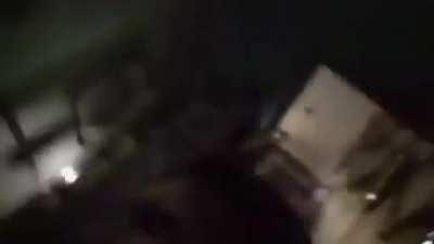 Falling down the stairs