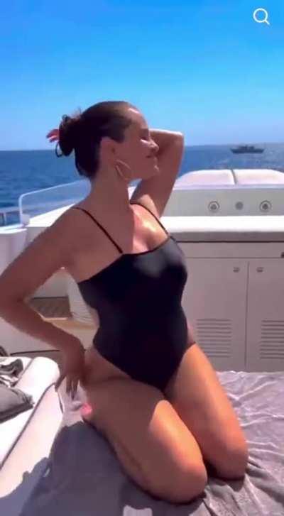 Having fun on a boat (June 2023)