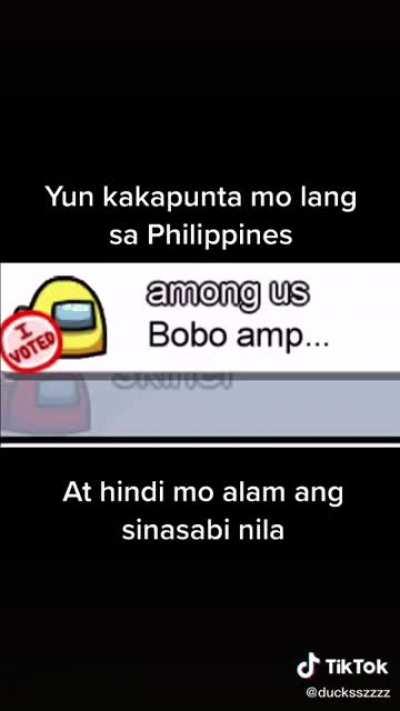 YUNG SUMALE KA SA FILIPINO SERVER SA AMONG US