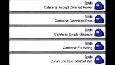 When you never get imposter so you legally just a crewmate