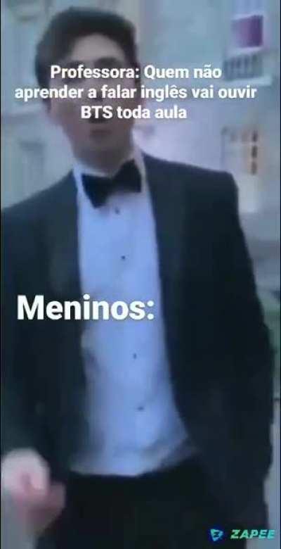 nessas horas q vc vira fluente