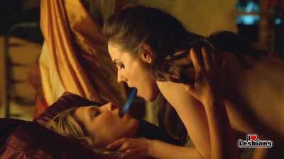 Anna Silk & Miriam McDonald (Lost Girl - s03e05) *NO MUSIC*