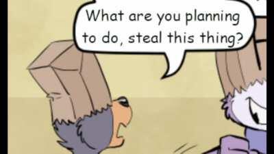 I don't really read the comic. I know, how quirky of me. Craig was cringe anyway