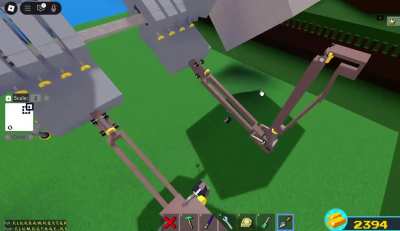 Time for the sholders to be built