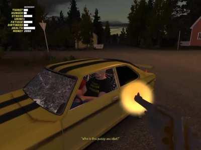 Caught some opps lackin.