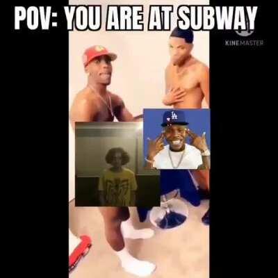 Dababy featuring at subway ⁉️