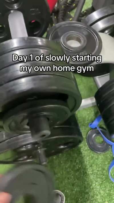 Starting home gym