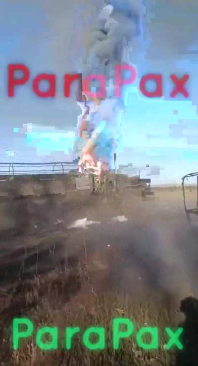 Russian soldiers recorded a Ukrainian drone attack on their truck (English subtitles, Published September 2025)