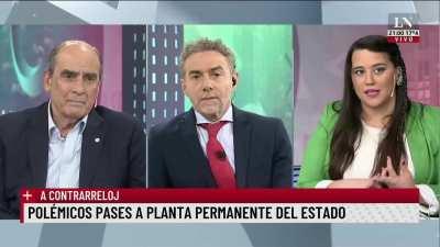 Guillermo Francos sobre los pases a planta permanente: 
