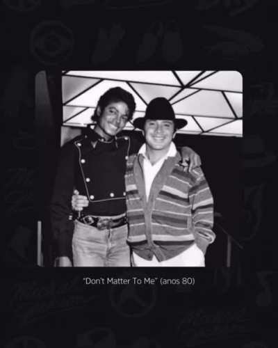 I found a snippet of don't matter to me on Instagram