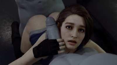 Jill double-teamed (BlueLight)