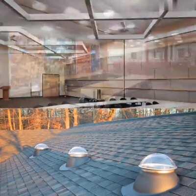 Getting natural sunlight indoors