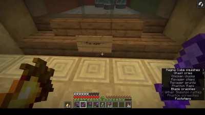 I collected (almost) every single mob in the game, in pure survival, and then stored them in one location; this is the museum that i've been working on for the past year!