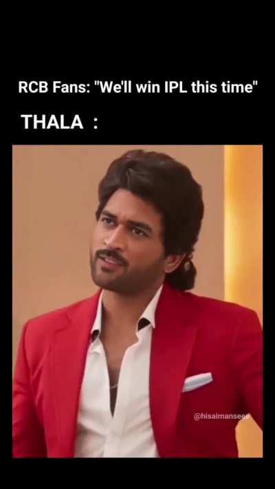 Thala for a reason 🔥