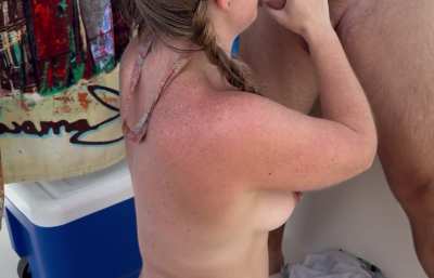 We went for a boat ride and decided to get naked and swap husbands!