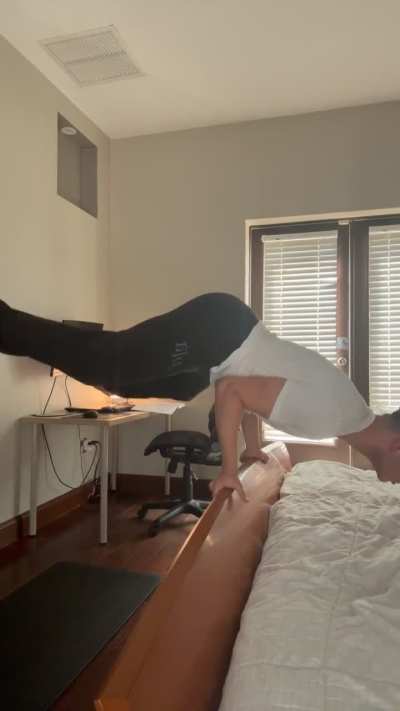 bedframe calisthenics