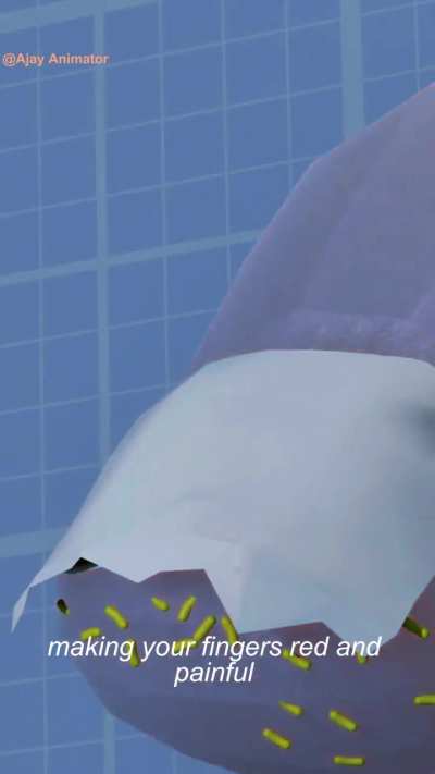 When you bite your nails, tiny cuts form around your skin.
The germs from your mouth enter these cuts, causing redness, pain, swelling,
and sometimes a serious infection.

This animation explains why you should stop nail biting
and use a nail cutter inste