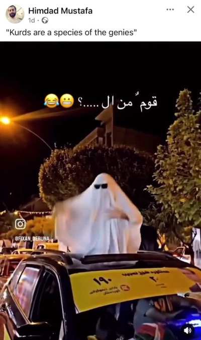 The Kurds are a tribe of the jinns