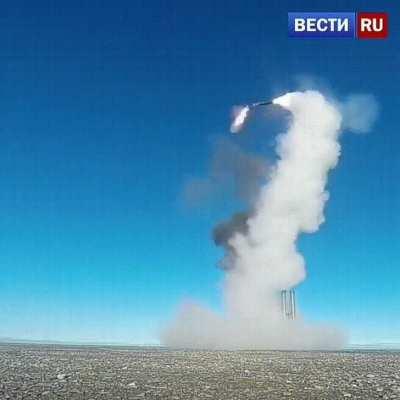 Just a tactical missile launch