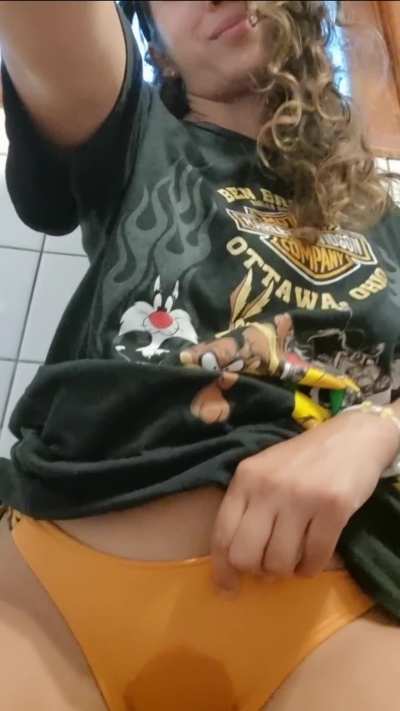 One of my favorites pee in my panties which one is yours?