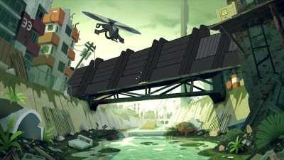 Ambient Half-Life Scene I animated