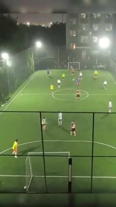 About as humilliating as it gets on a football pitch